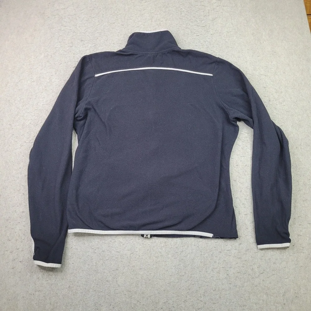 Vintage Nike Fleece Jacket‎ Youth XL (16-18) Black Full Zip Pockets Y2K